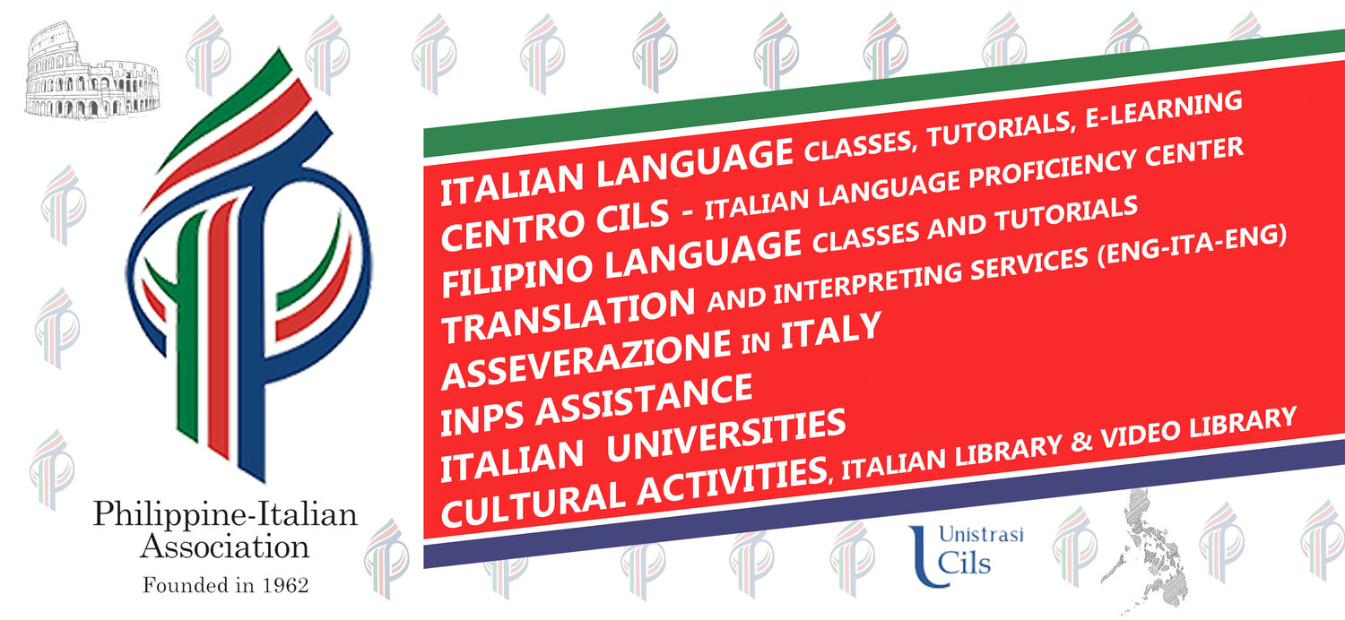 Philippine-Italian Association logo